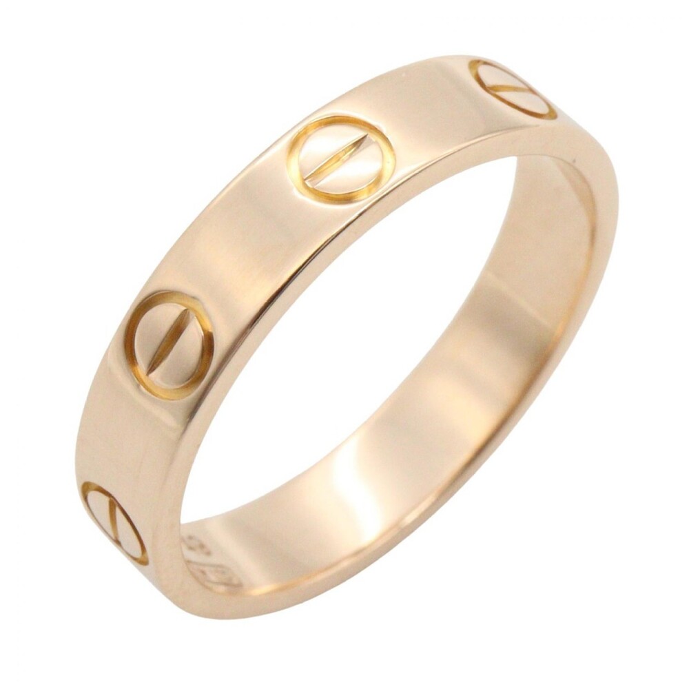Cartier Mini Love Ring 18Krg Pink Rose #354081C14B